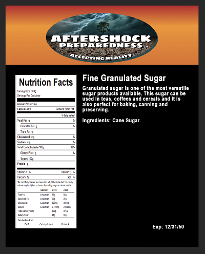 Fine Granulated Sugar