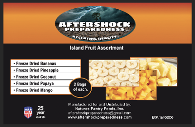 Island Fruit Box ( Freeze Dried)