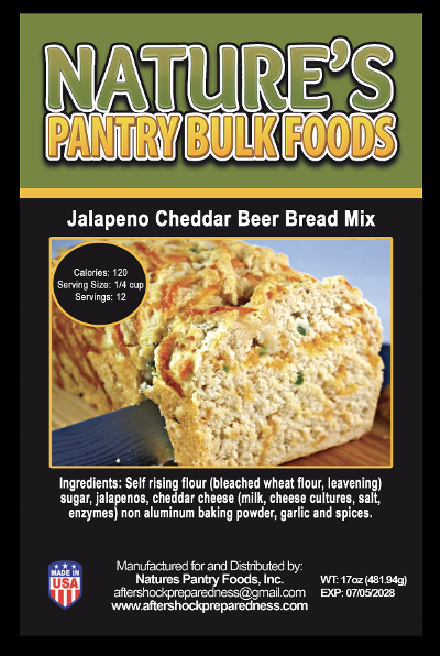 Jalapeño Cheddar Beer Bread