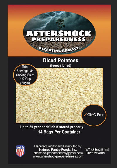 Freeze Dried Potatoes