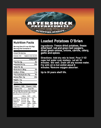 Loaded Potatoes O’Brien