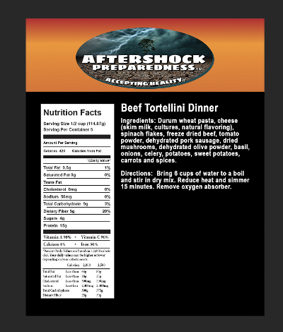 Beef Tortellini Dinner