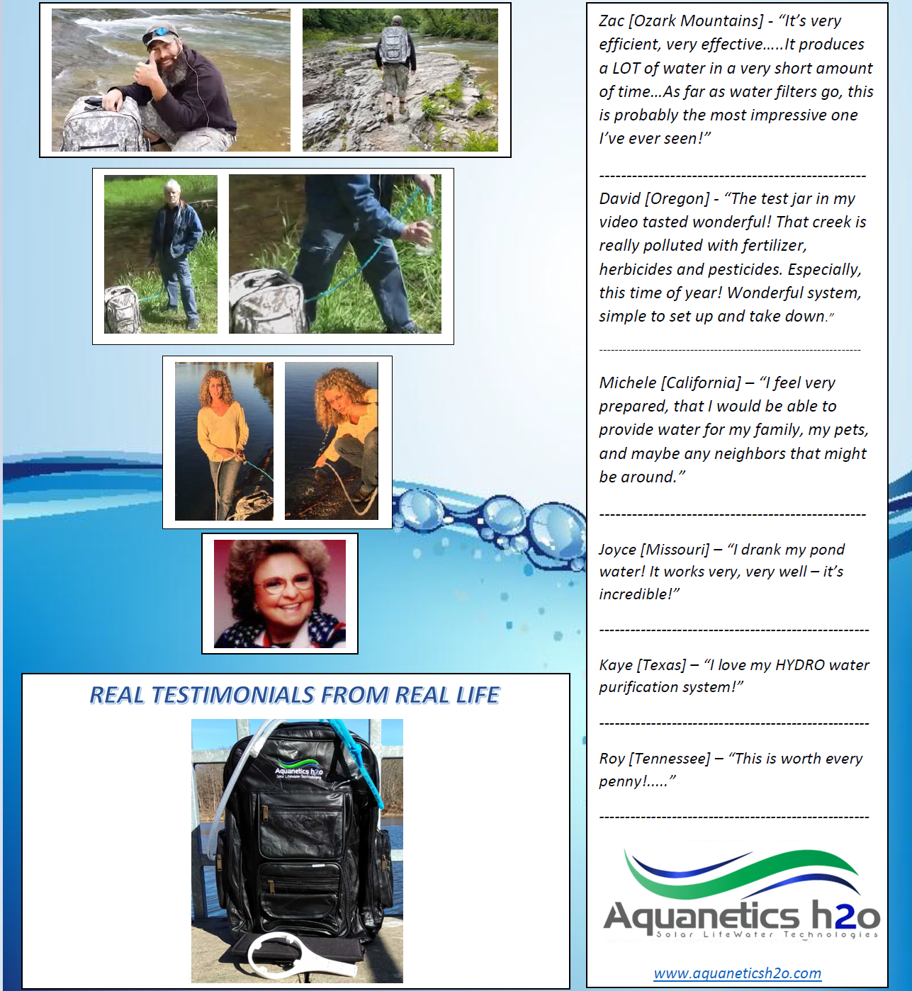 Aquanetics H2O - Hydro Purification System