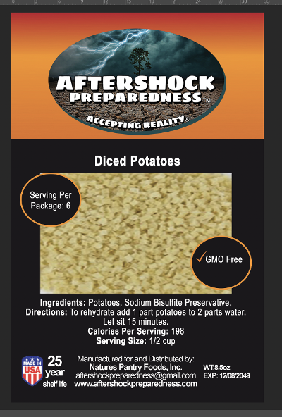 Diced Potatoes
