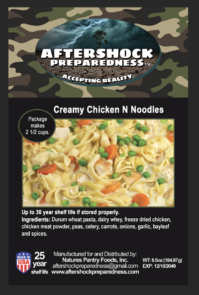 Chicken Noodle Dinner - Single Serve
