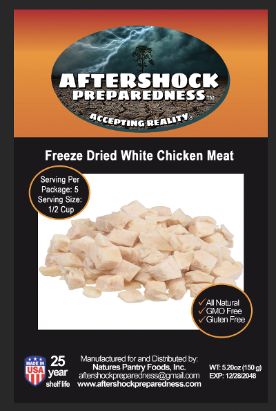Freeze Dried Chicken Meat ( All White Meat) I
