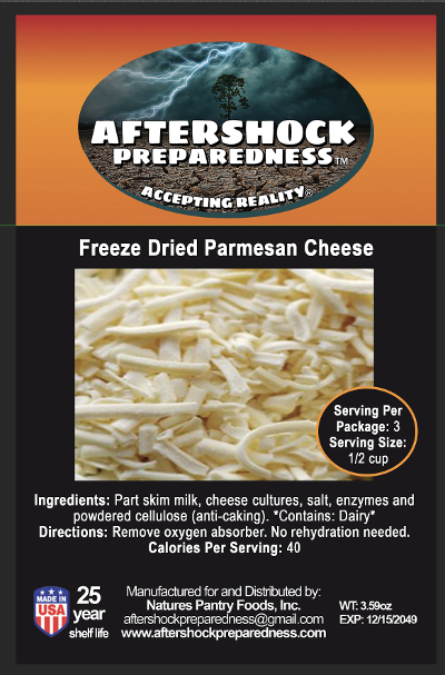 Freeze Dried Parmesan Cheese I
