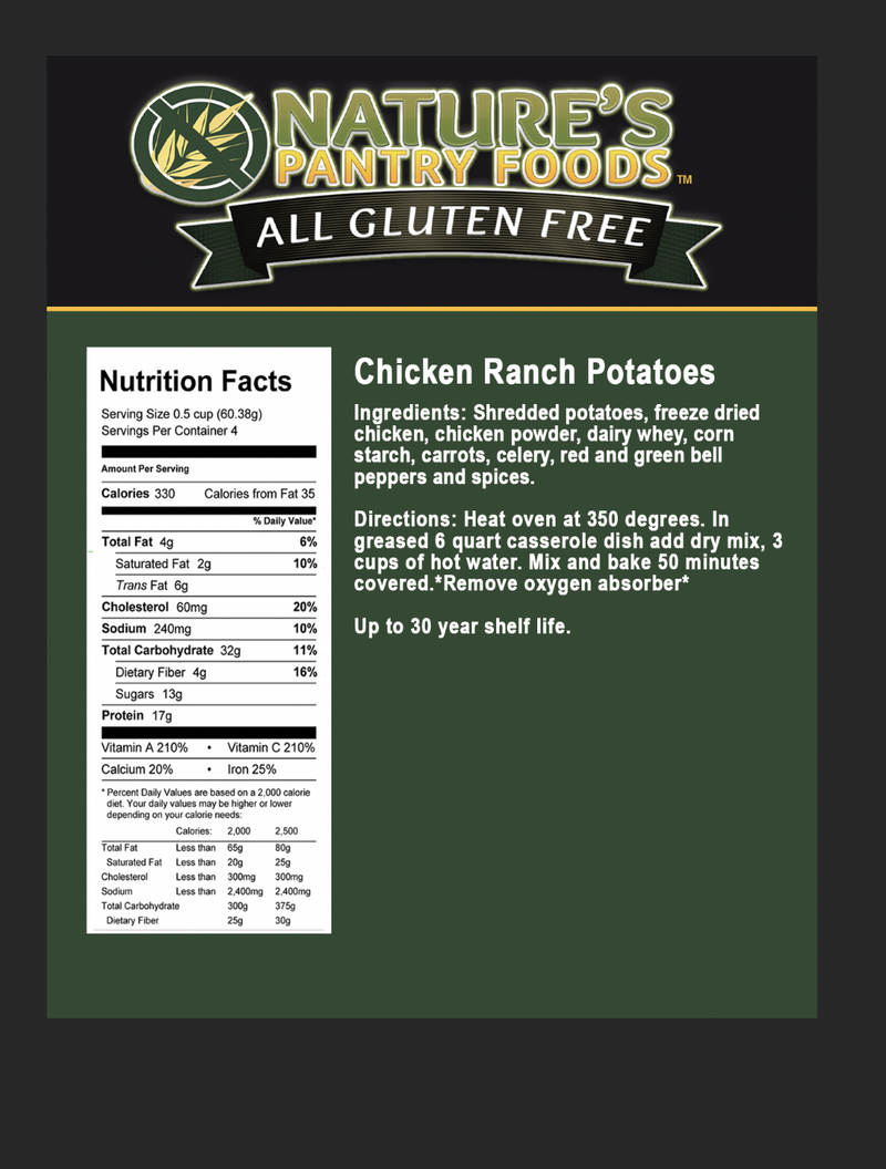 Chicken Ranch Potatoes I