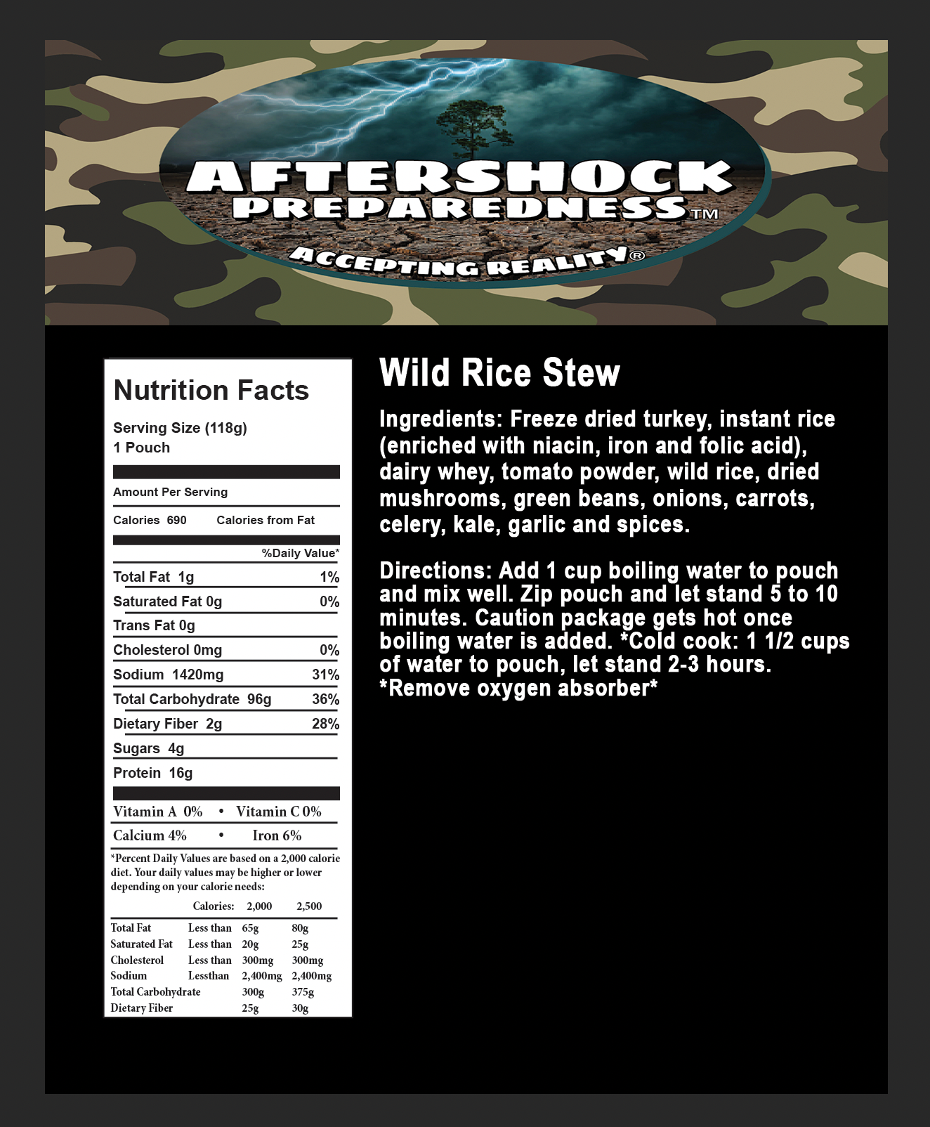 Wild Rice Stew - Single Serve