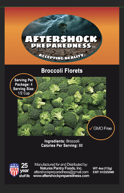 Dehydrated Broccoli