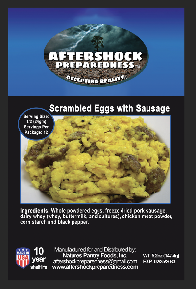 Scrambled Eggs with Sausage my