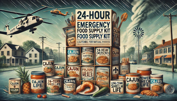 Discover the Ultimate Cajun Flavor in Our 24-Hour Emergency Food Supply