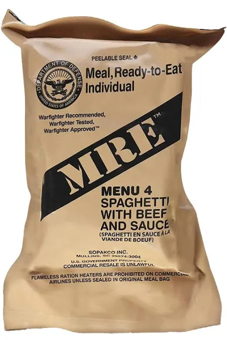 MRE (Meals-Ready-To-Eat)