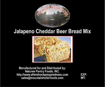 Jalapeño Cheddar Beer Bread