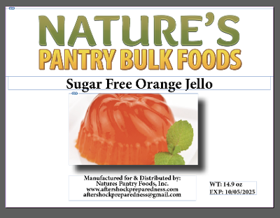 Sugar Free Orange Jello