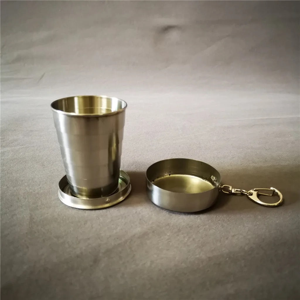 Collapsible Stainless Steel Shot Glasses