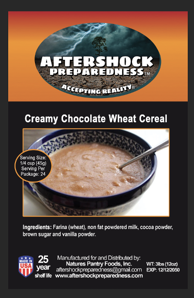 Creamy Chocolate Wheat Cereal