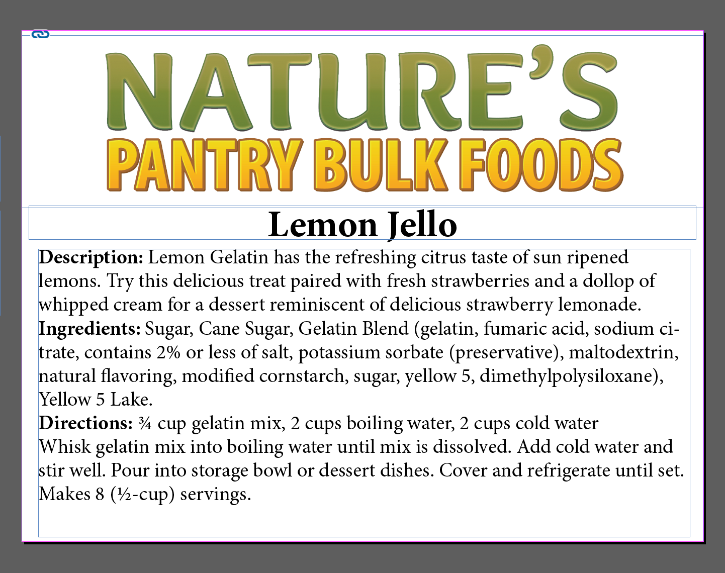 Lemon Jello