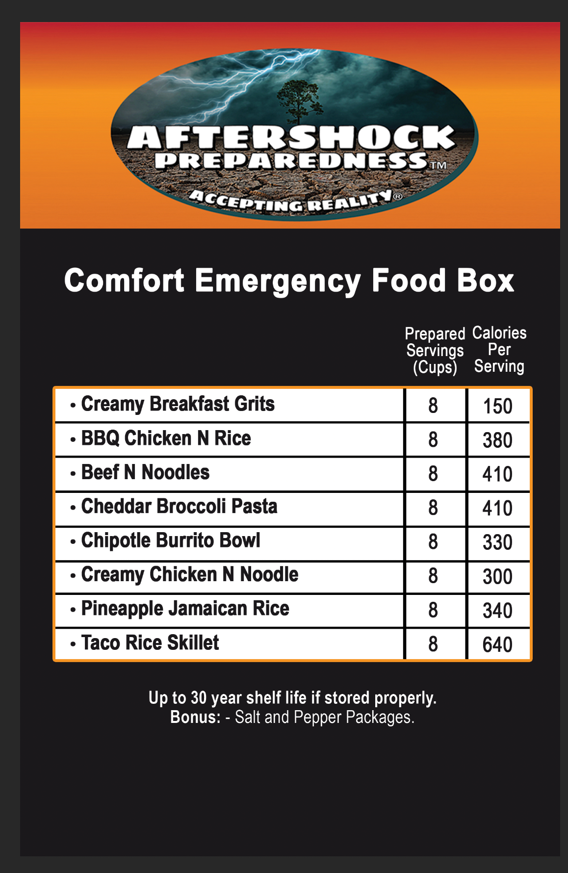 Comfort Meal Box