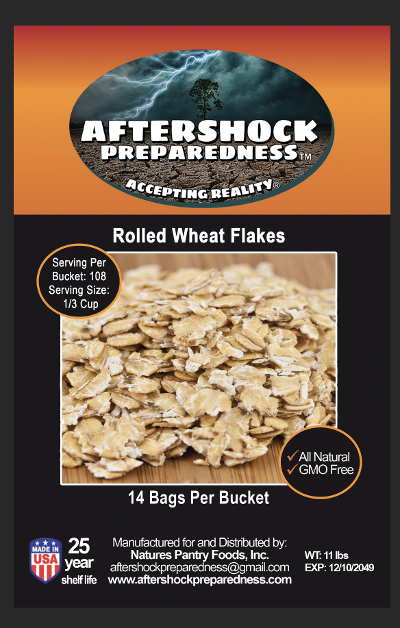 Rolled WheatFlakes (Bulk)