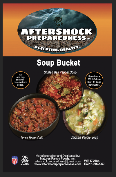 Soup Bucket (14 family sized packages)