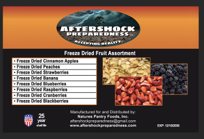 Freeze Dried Fruit Assortment Box