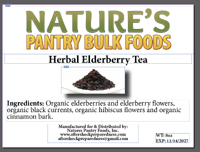 Herbal Elderberry Tea