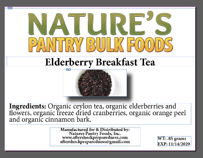 Elderberry Breakfast Tea