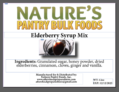 Elderberry Syrup Mix