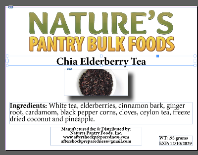 Chia Elderberry Tea