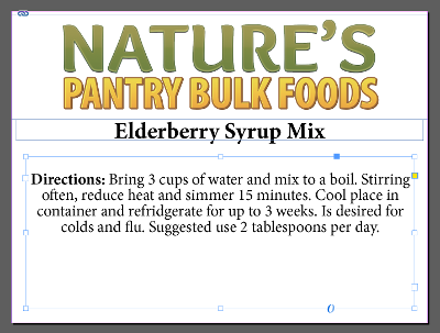Elderberry Syrup Mix