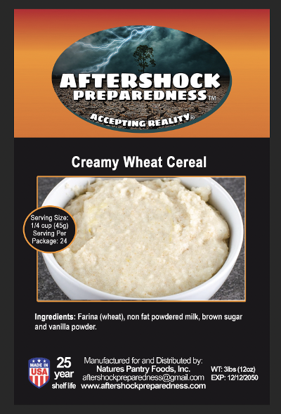 Creamy Wheat Creal