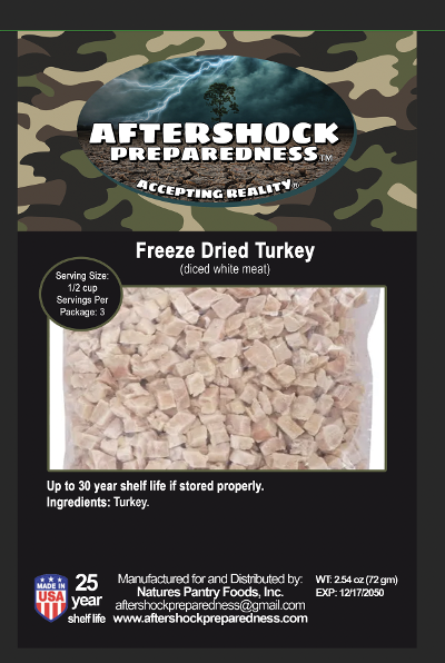 Freeze Dried Turkey