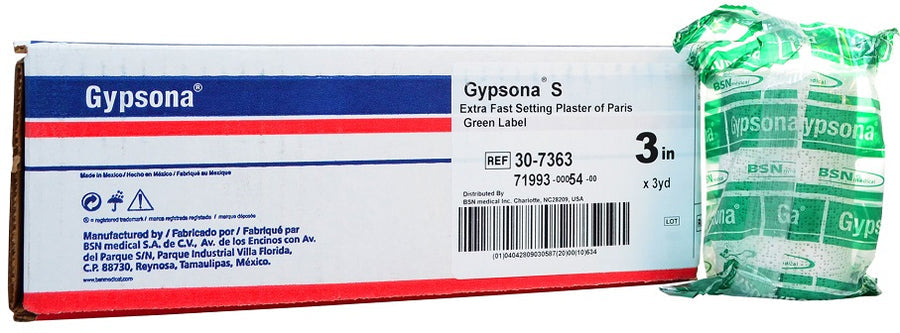 Gypsone Plaster Of Paris Bandages