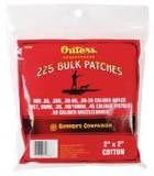 Outers Gun Cleaning Patches (250 pack)