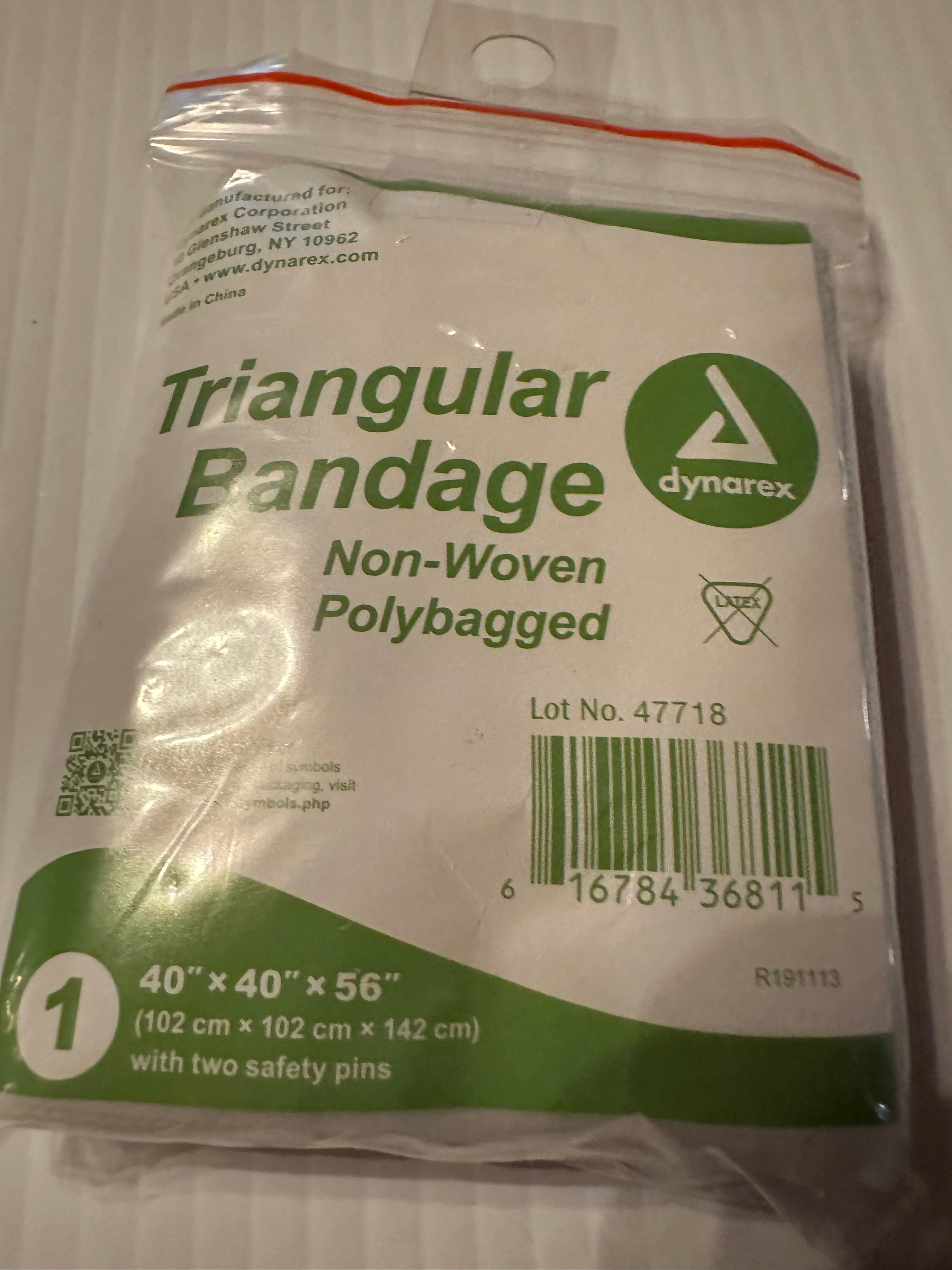 Gauze Triangle Bandage