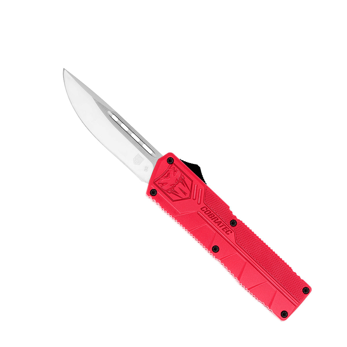 Red Lightweight CobraTec Knife