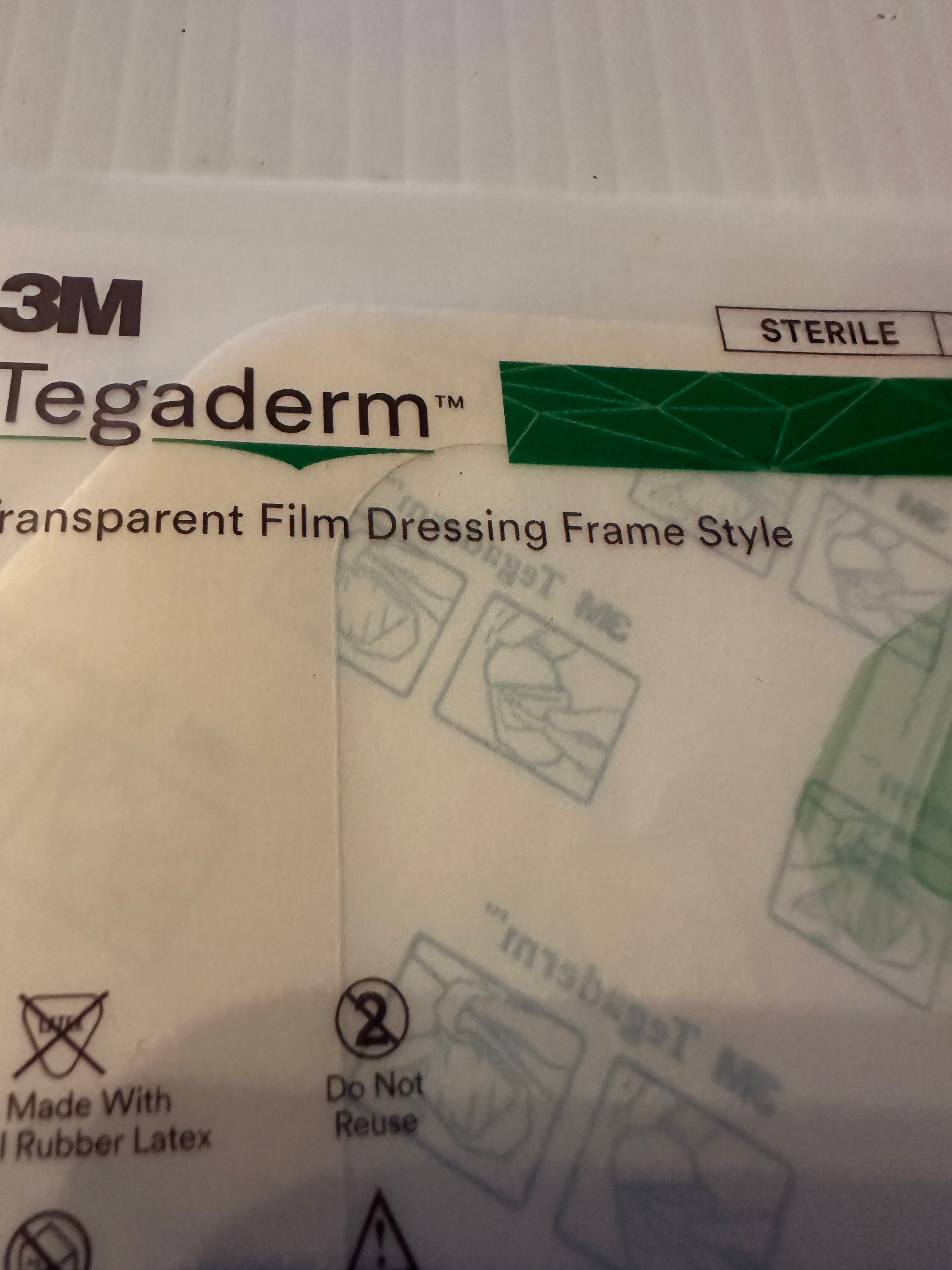 3M Tegaderm Transparent Film Dressing