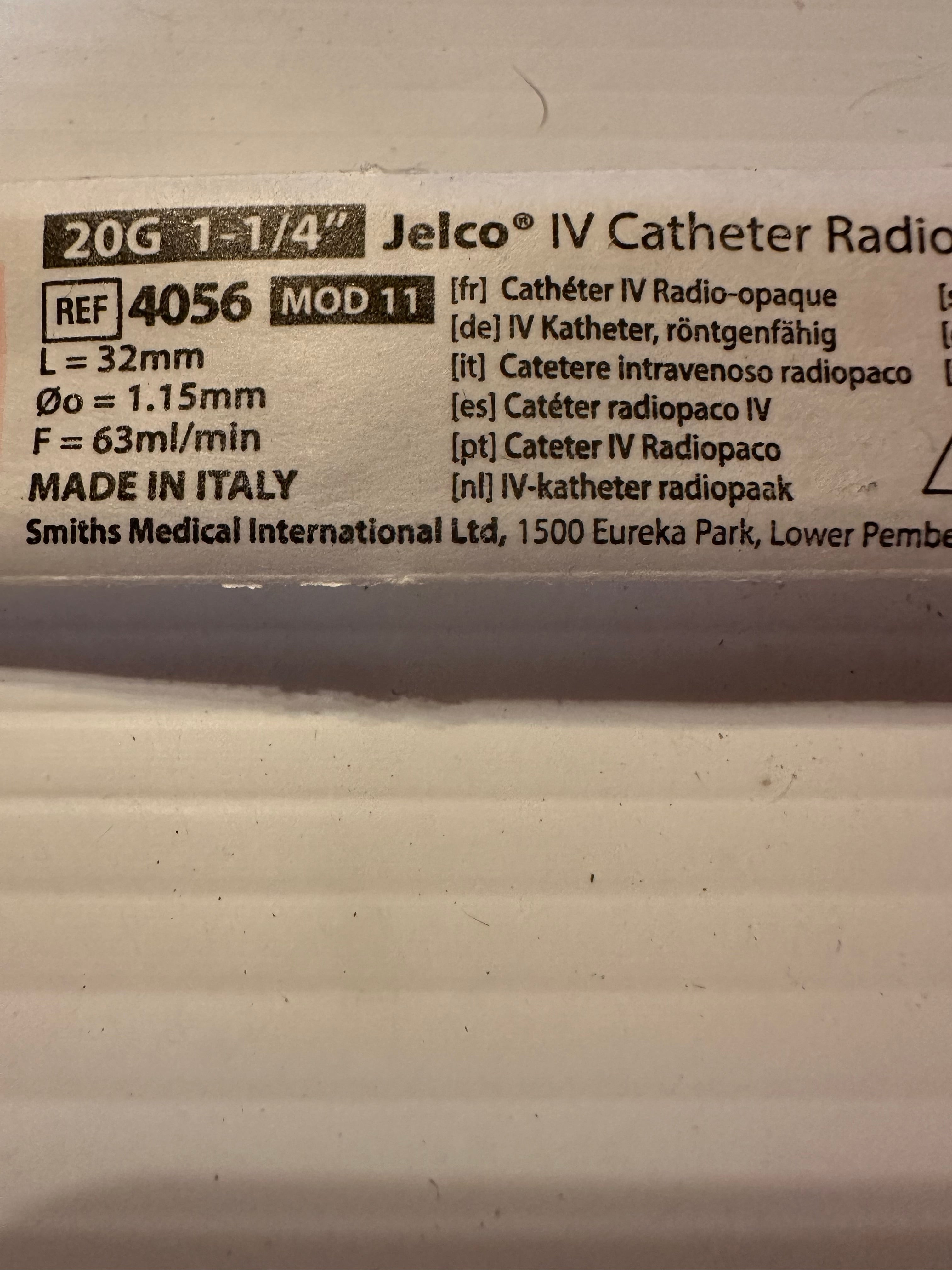 I.v. Catheter 20G  11/4