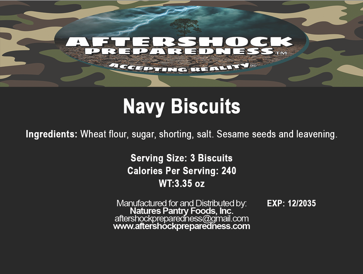 Navy Biscuits ( 5 per pkg)