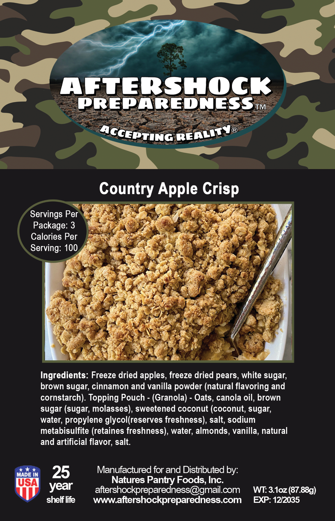 Country Apple Crisp