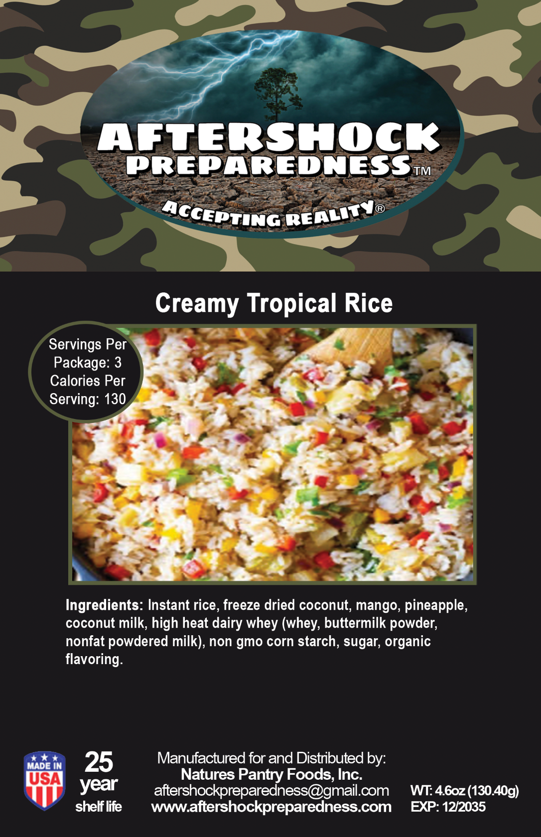 Creamy Tropical Rice