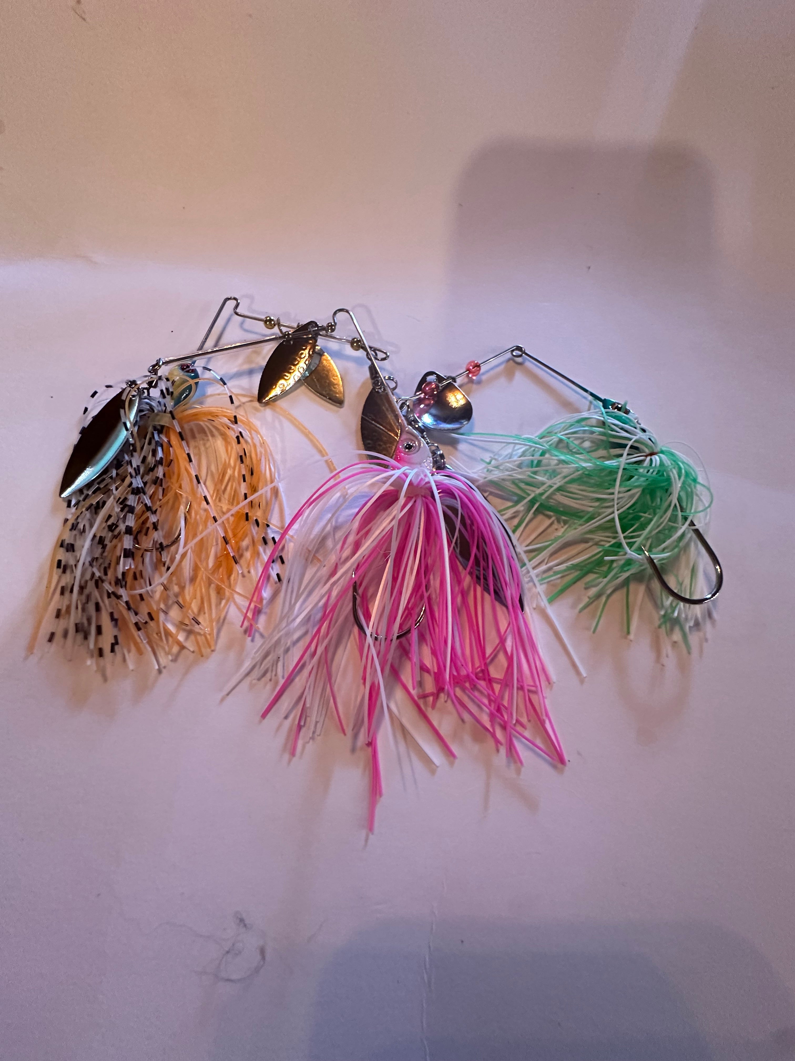 3 Assorted Spinner Baits