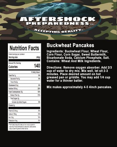 Buckwheat Pancake Mix