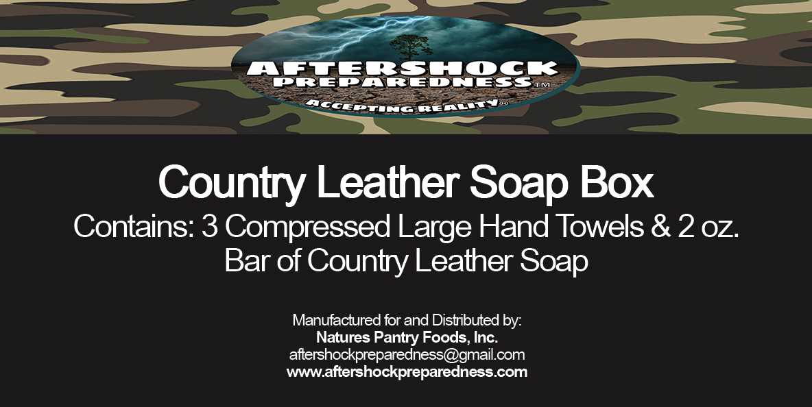 Country Leather Soap Box