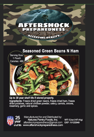 Seasoned Green Beans with Ham