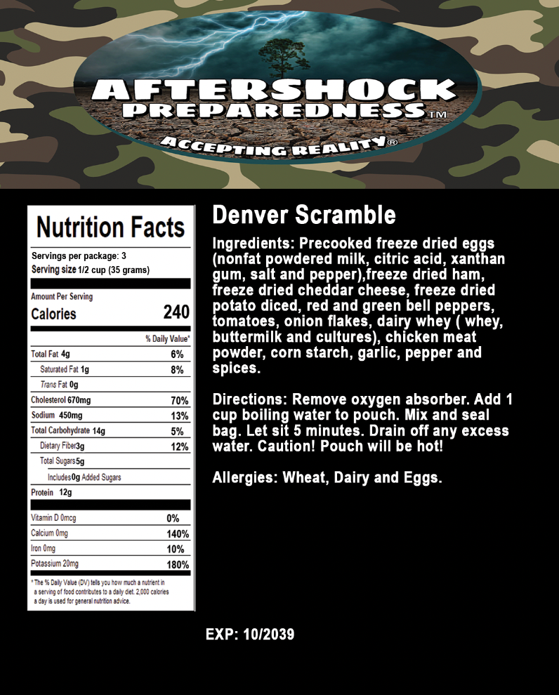 Denver Scramble Eggs