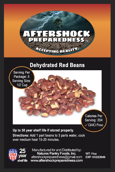 Dehydrated Red Beans