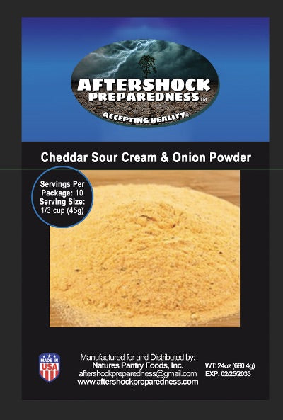 Cheddar Sour Cream Powder