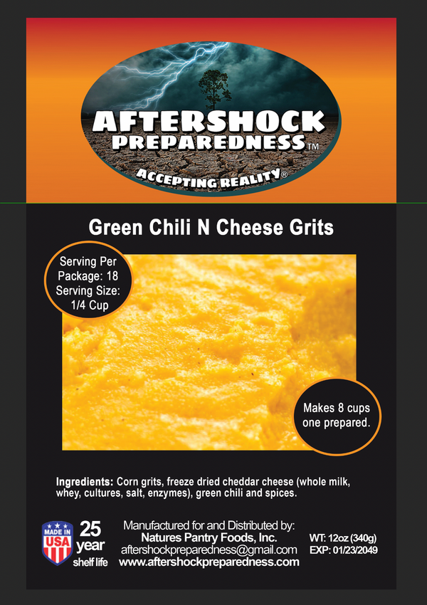 Green Chili N Cheese Grits